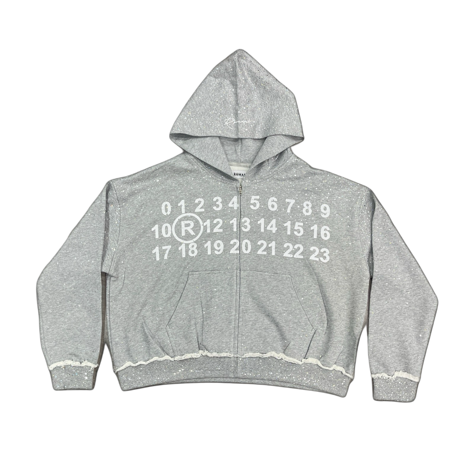 Grey "VS1" Zipup