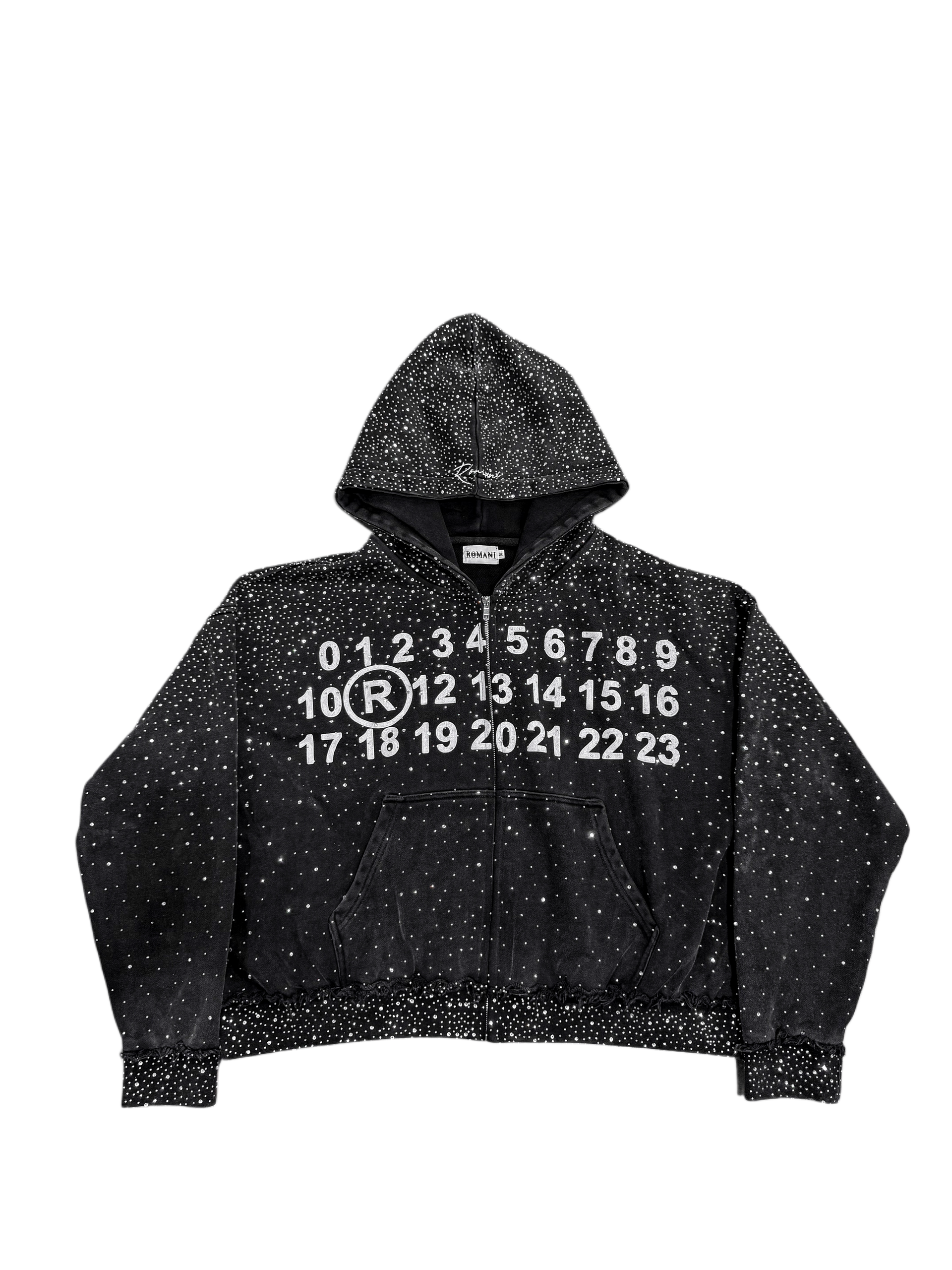 Black "VS1" Zipup