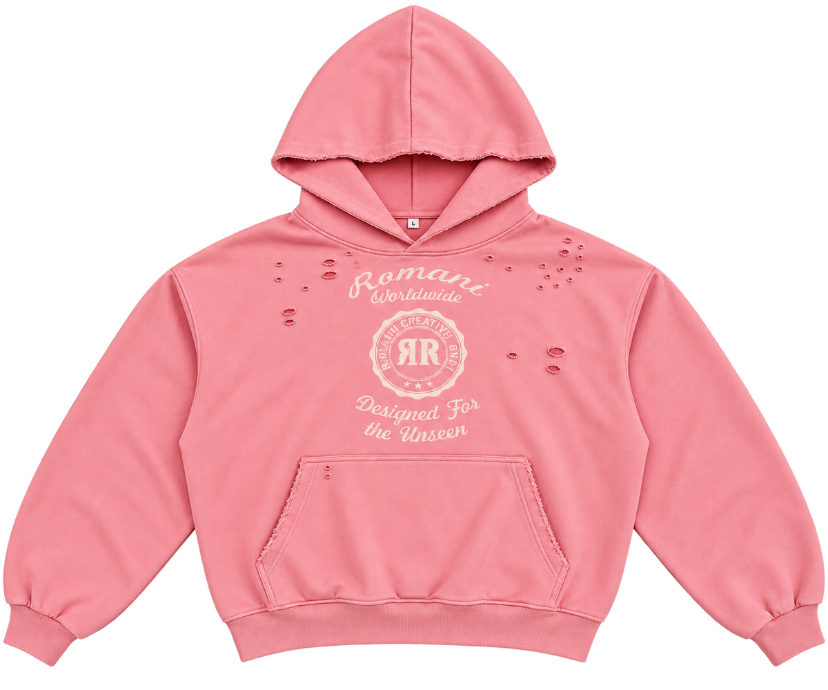 Pink "Worldwide" Hoodie