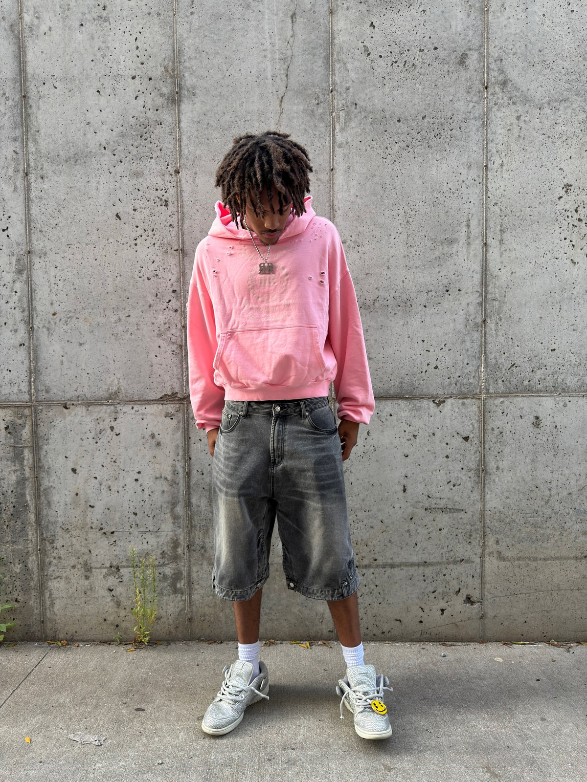 Pink "Worldwide" Hoodie