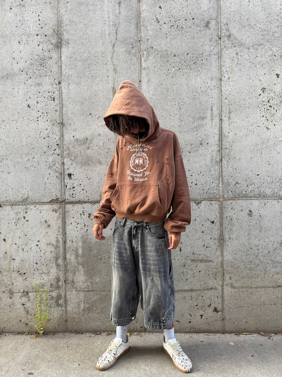 Brown "Worldwide" Hoodie